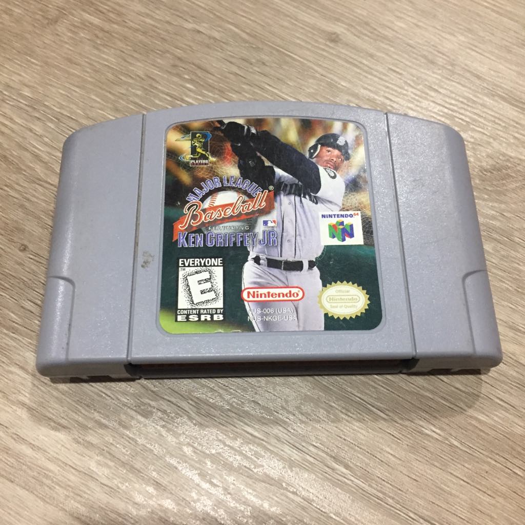 Major League Baseball Featuring Ken Griffey Jr Nintendo 64