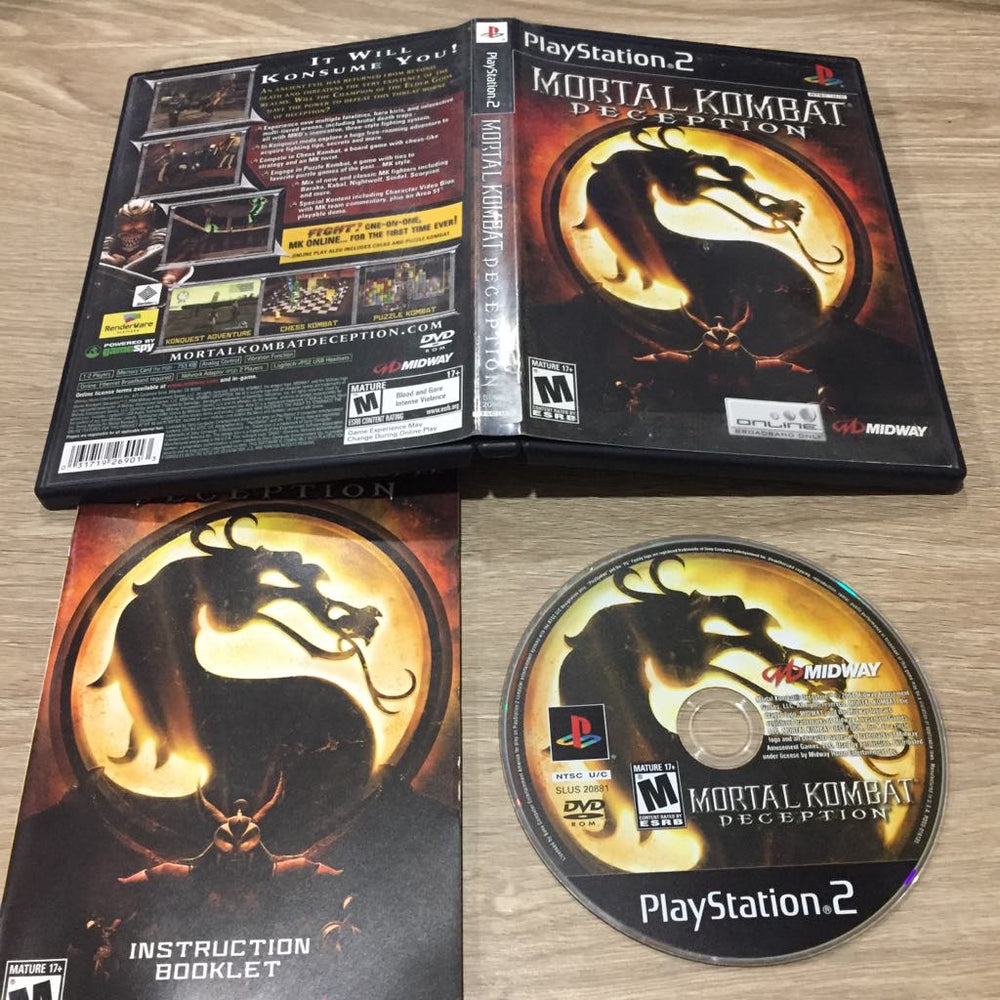 Mortal Kombat Deception Playstation 2