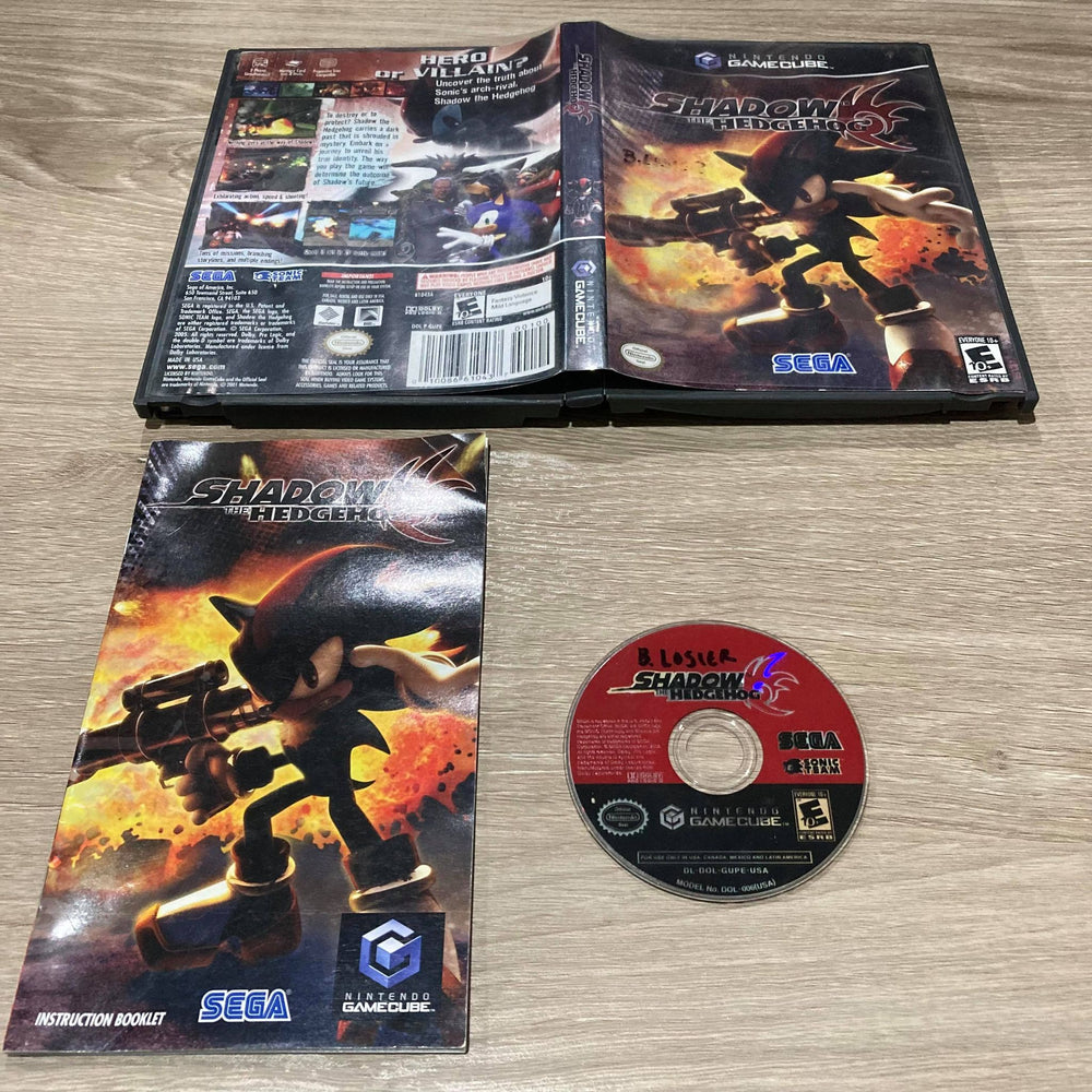 Shadow The Hedgehog Gamecube