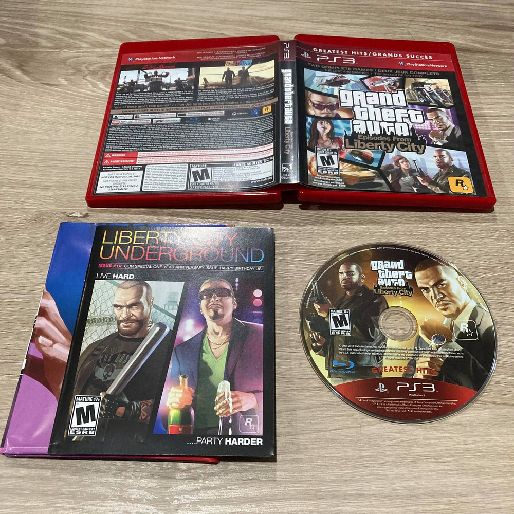 Grand Theft Auto: Episodes From Liberty City [Greatest Hits] Playstation 3