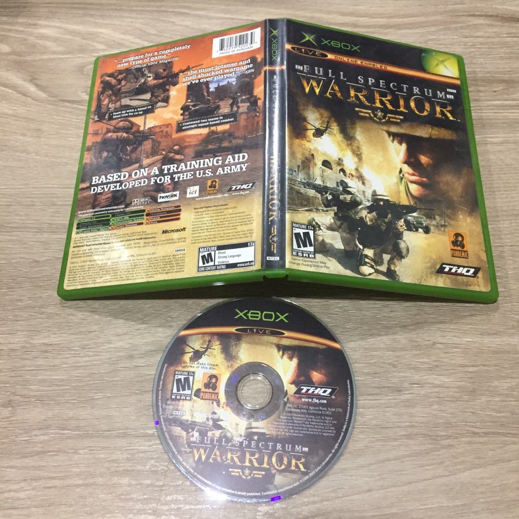 Full Spectrum Warrior Xbox