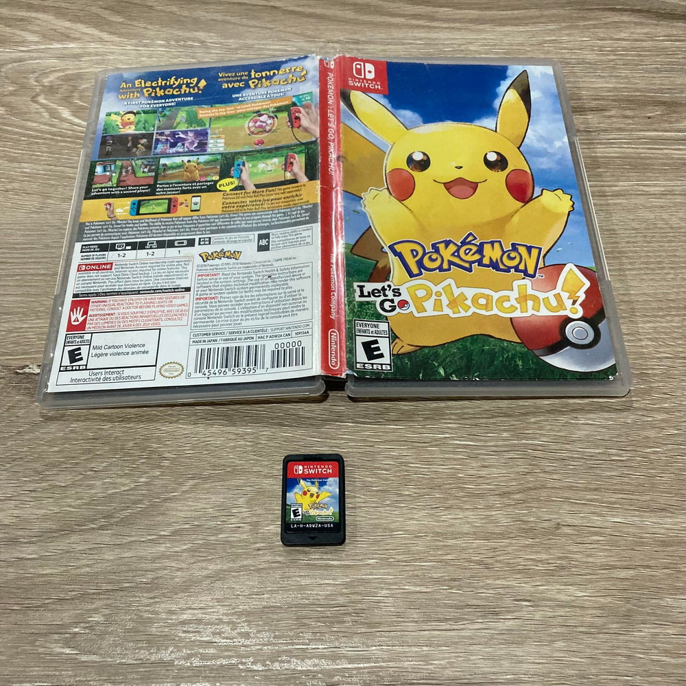Pokemon Let's Go Pikachu Nintendo Switch