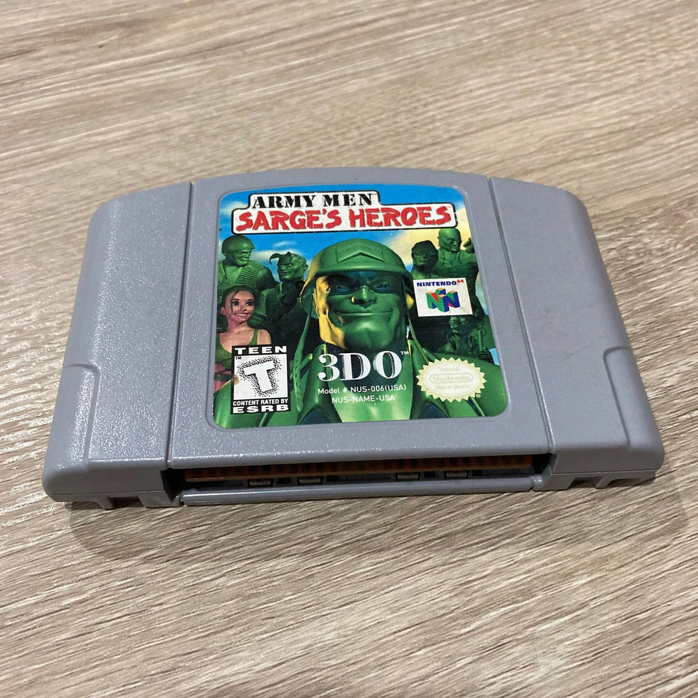 Army Men Sarge's Heroes Nintendo 64
