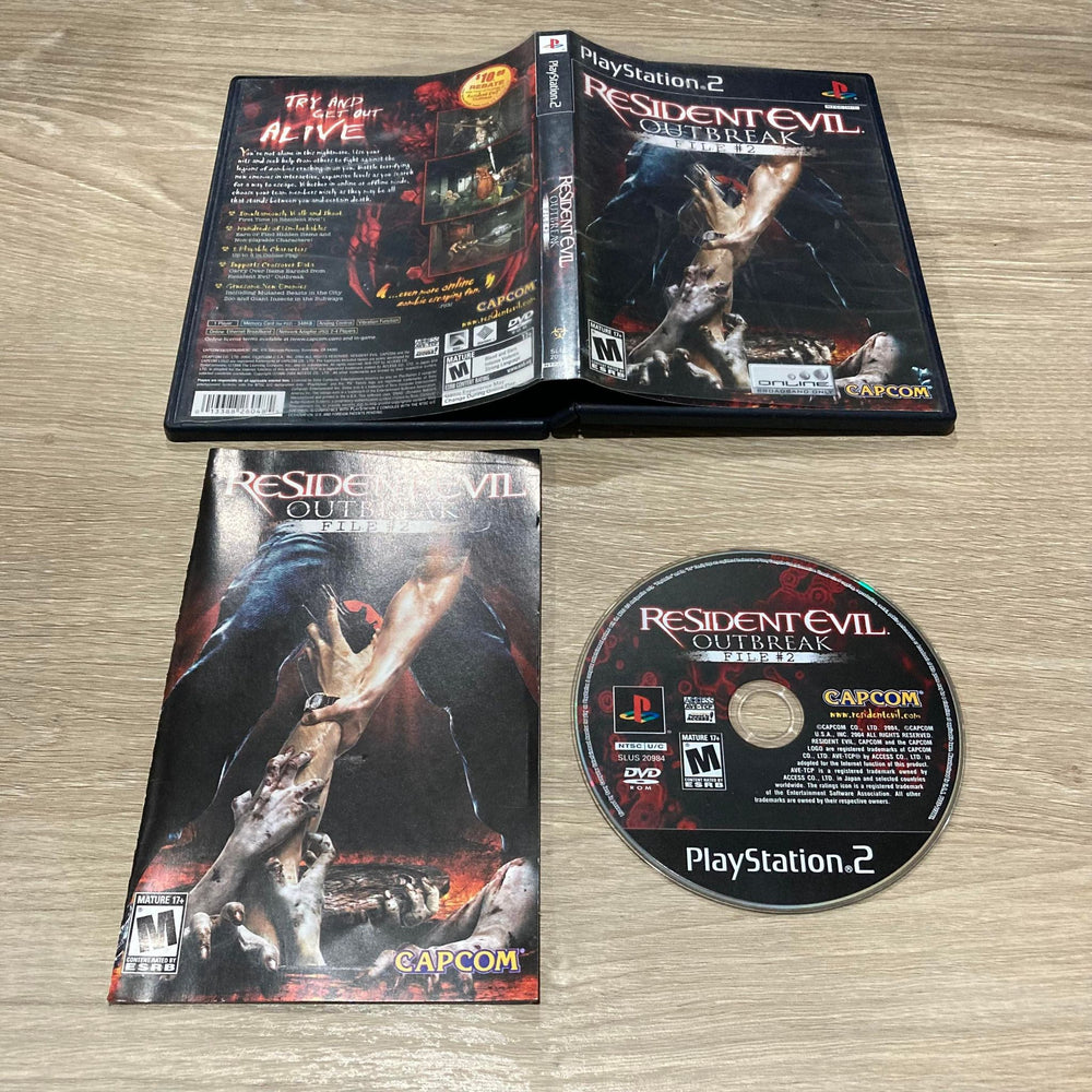 Resident Evil Outbreak File 2 Playstation 2