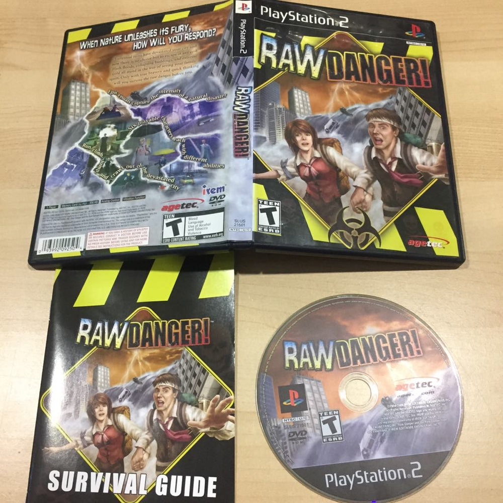 Raw Danger Playstation 2