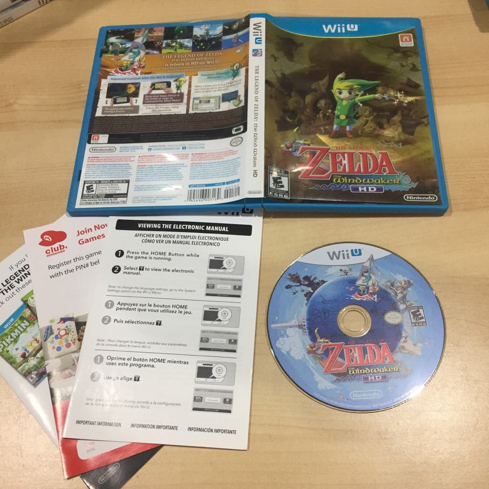 Zelda Wind Waker HD Wii U