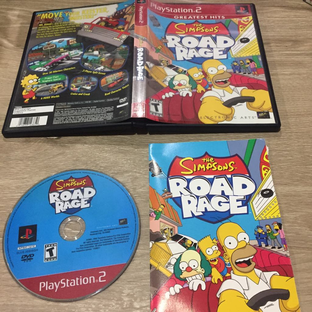 The Simpsons Road Rage [Greatest Hits] Playstation 2