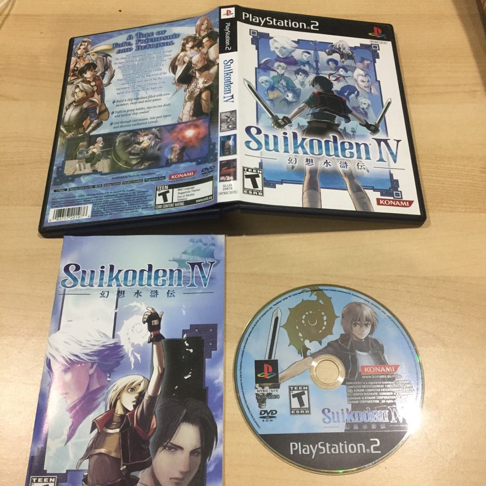 Suikoden IV Playstation 2