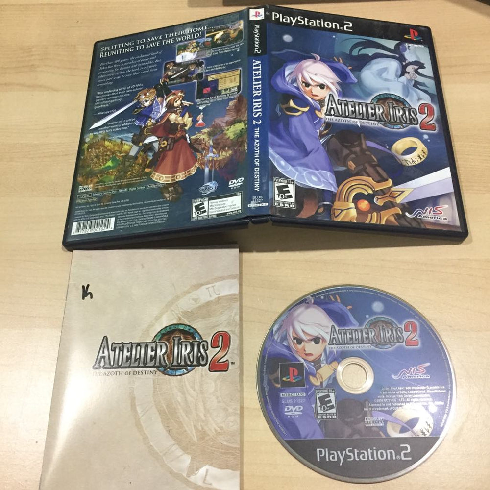 Atelier Iris 2 The Azoth Of Destiny Playstation 2