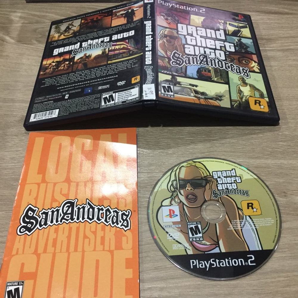 Grand Theft Auto San Andreas Playstation 2
