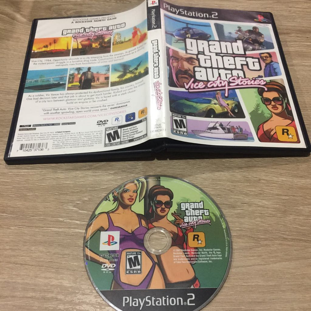 Grand Theft Auto Vice City Stories Playstation 2