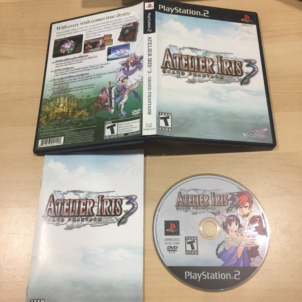 Atelier Iris 3 Grand Phantasm Playstation 2