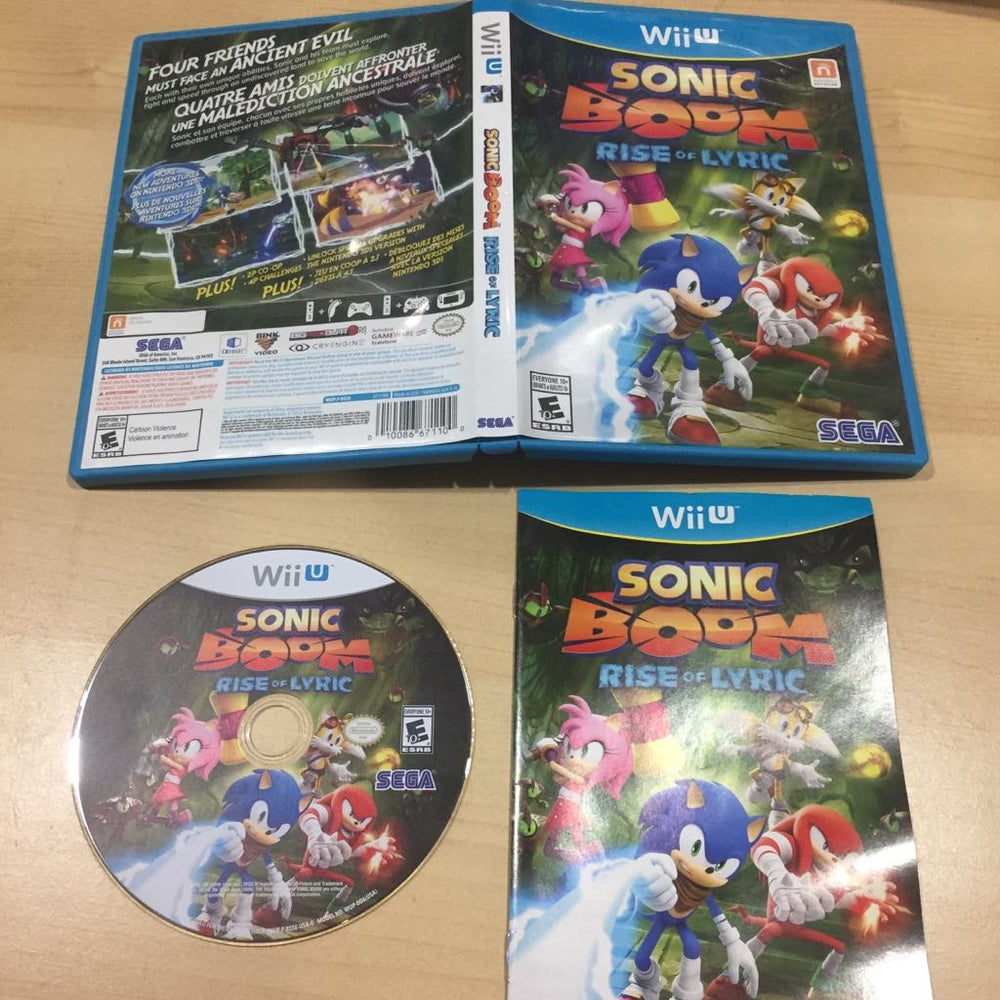 Sonic Boom: Rise Of Lyric Wii U
