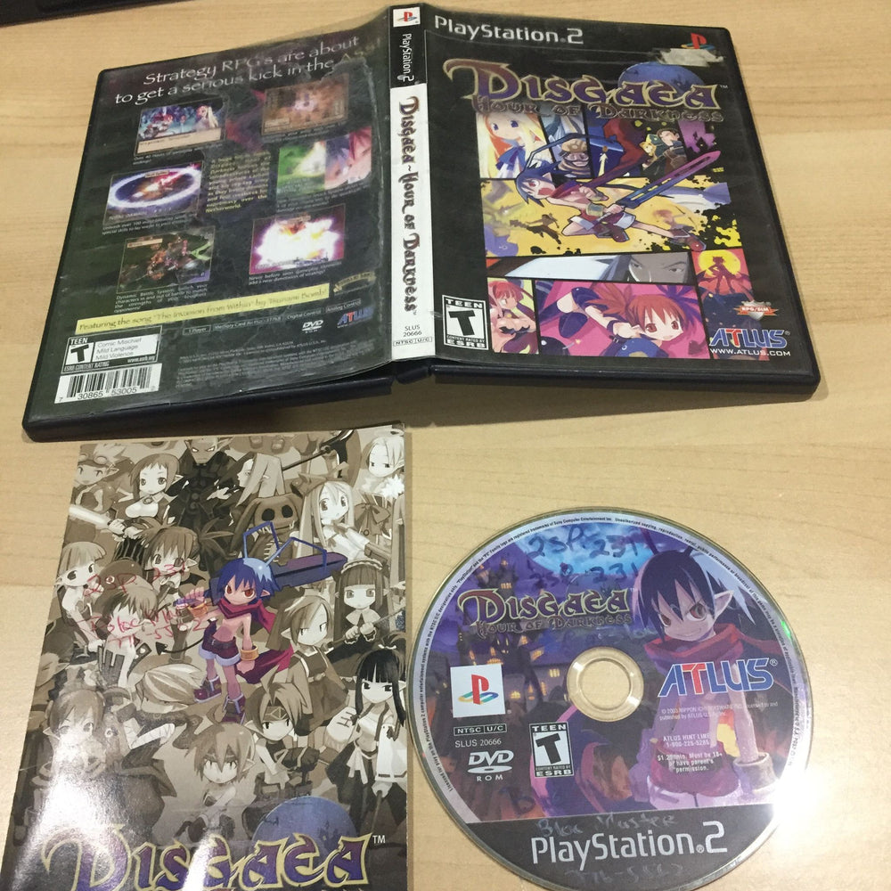 Disgaea Hour Of Darkness Playstation 2