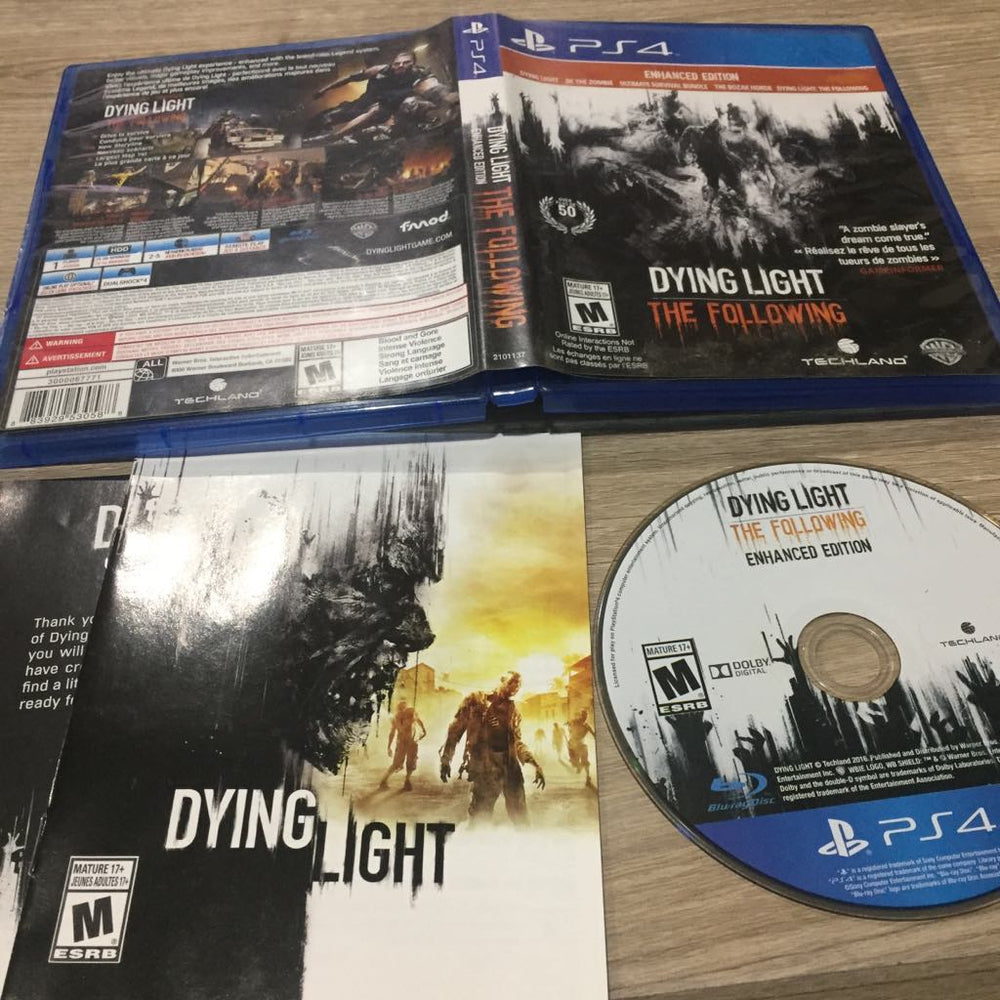 Dying Light The Following Enhanced Edition Playstation 4