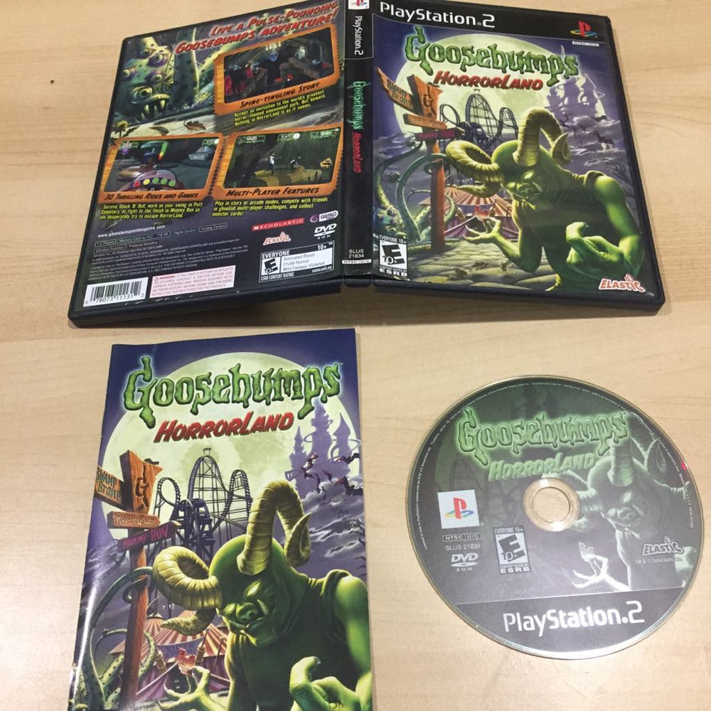Goosebumps HorrorLand Playstation 2