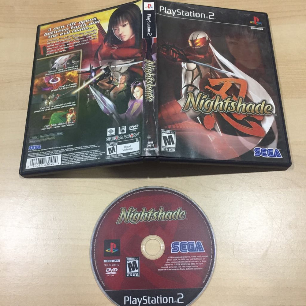 Nightshade Playstation 2