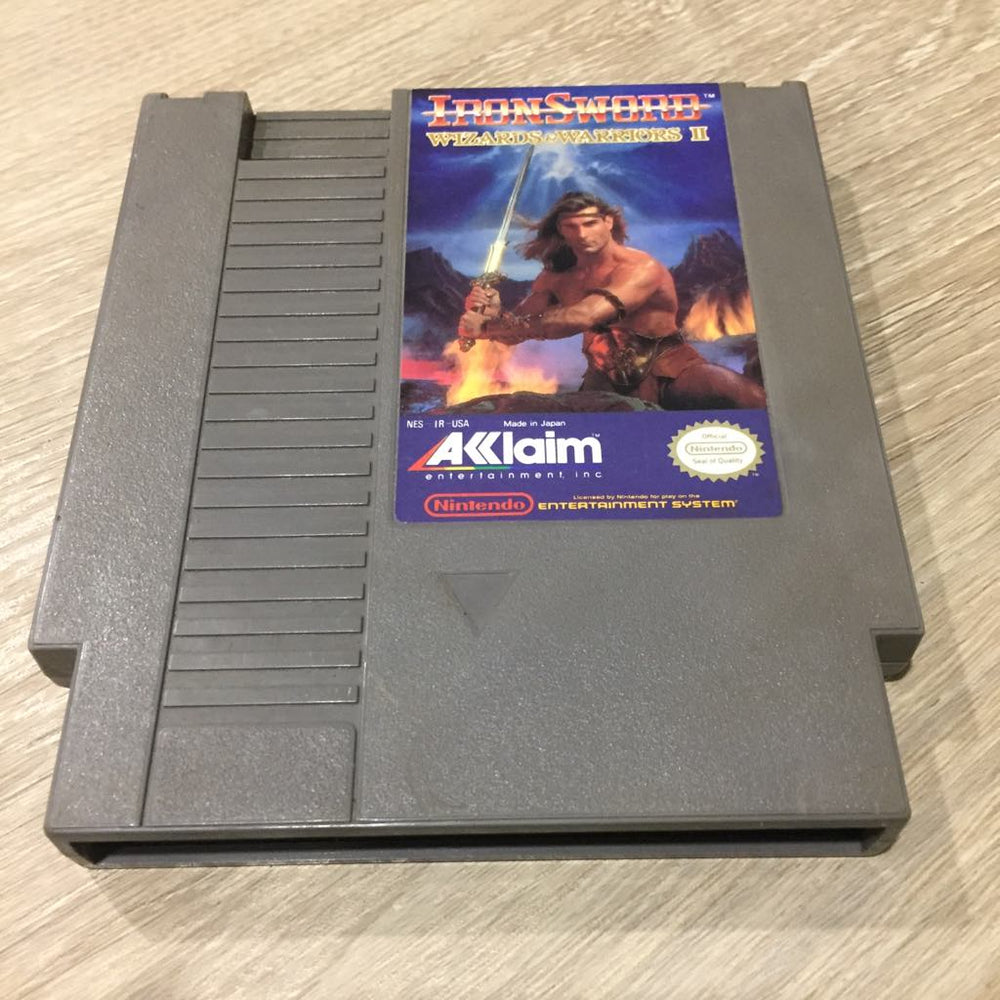 Iron Sword Wizards And Warriors II NES