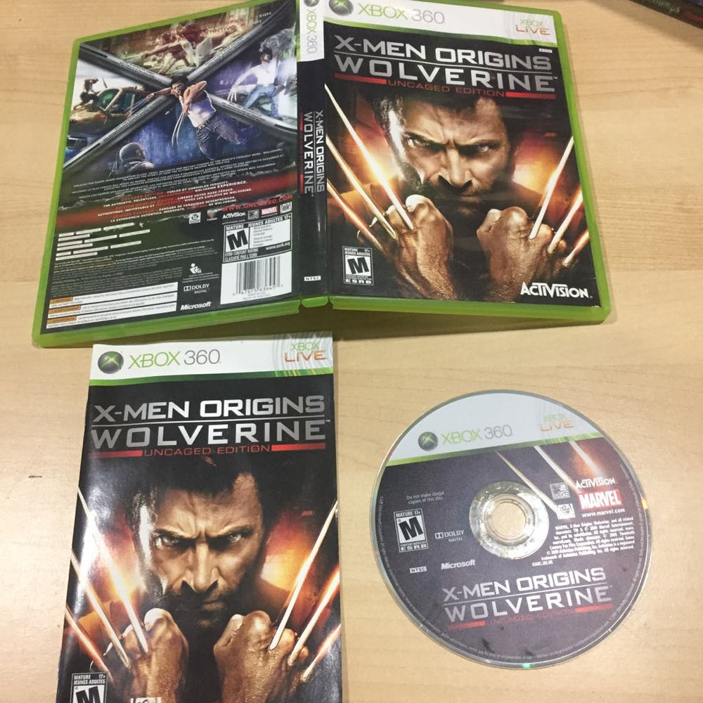 X-Men Origins: Wolverine Xbox 360