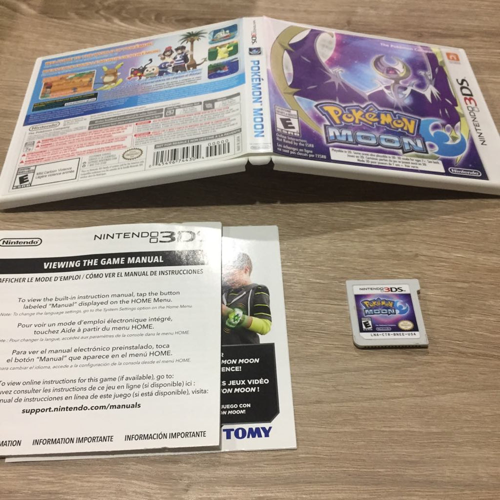 Pokemon Moon Nintendo 3DS