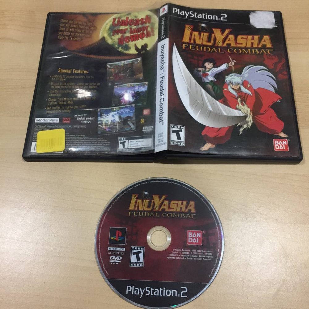 Inuyasha Feudal Combat Playstation 2