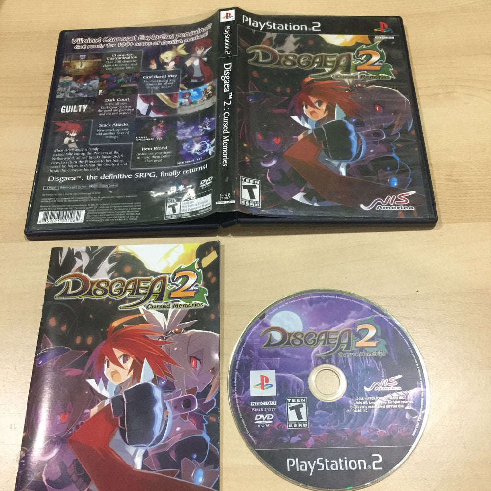Disgaea 2 Cursed Memories Playstation 2