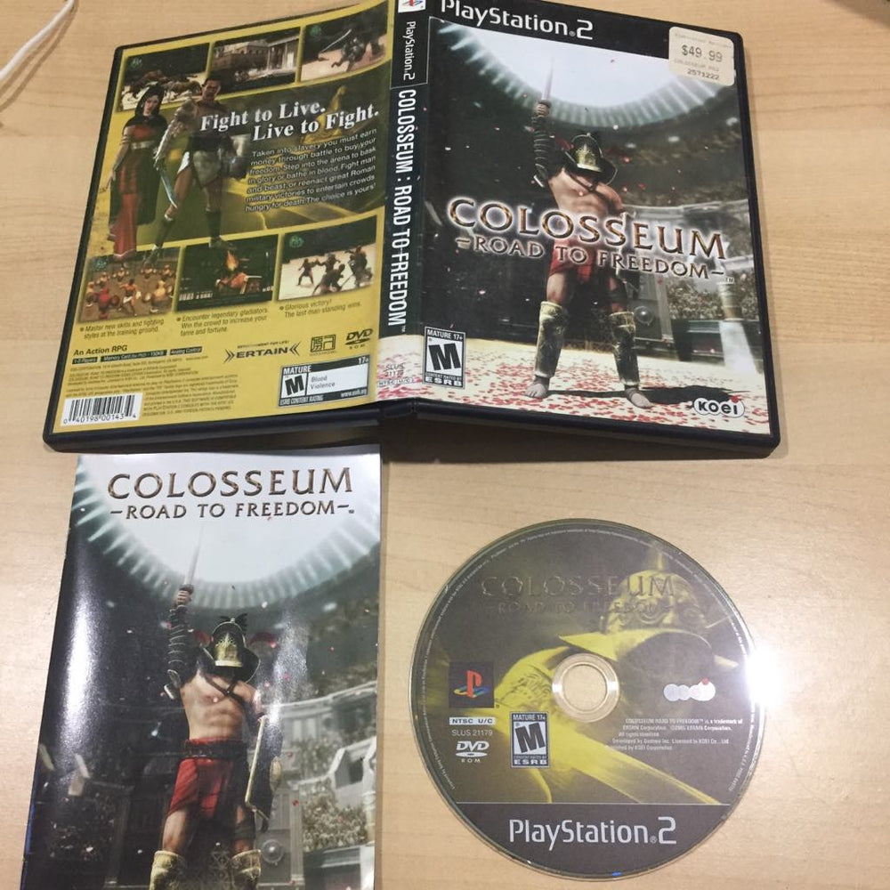 Colosseum Road To Freedom Playstation 2