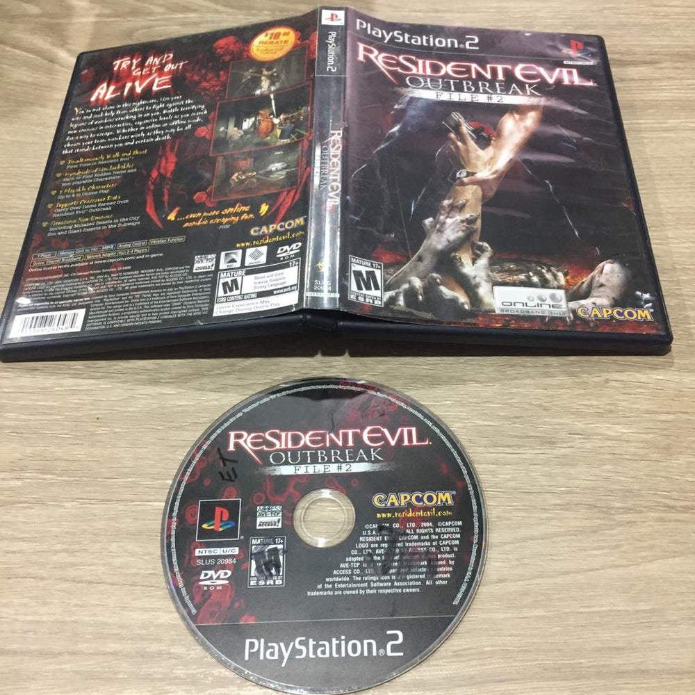 Resident Evil Outbreak File 2 Playstation 2