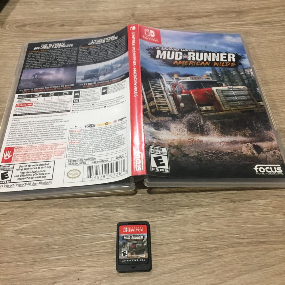 MudRunner American Wilds Nintendo Switch