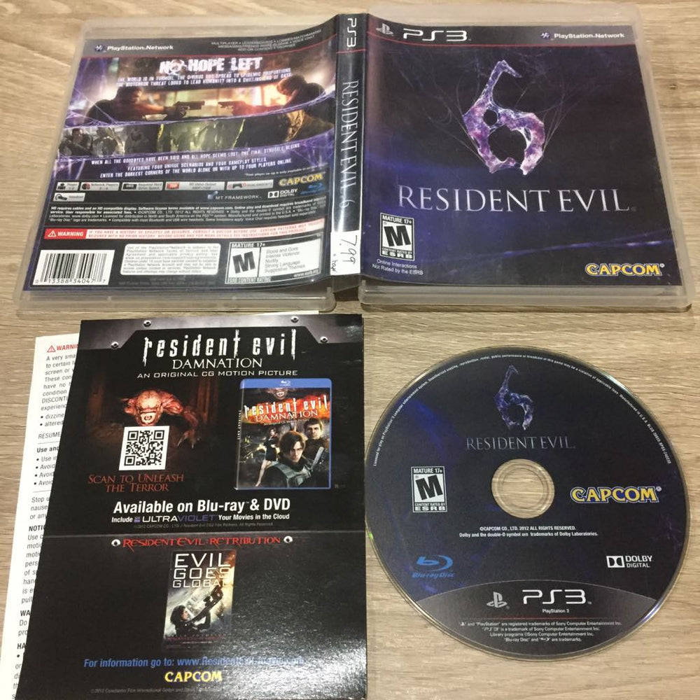 Resident Evil 6 Playstation 3