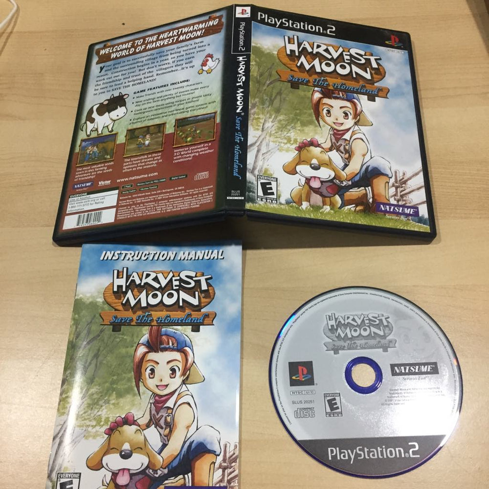 Harvest Moon Save the Homeland Playstation 2