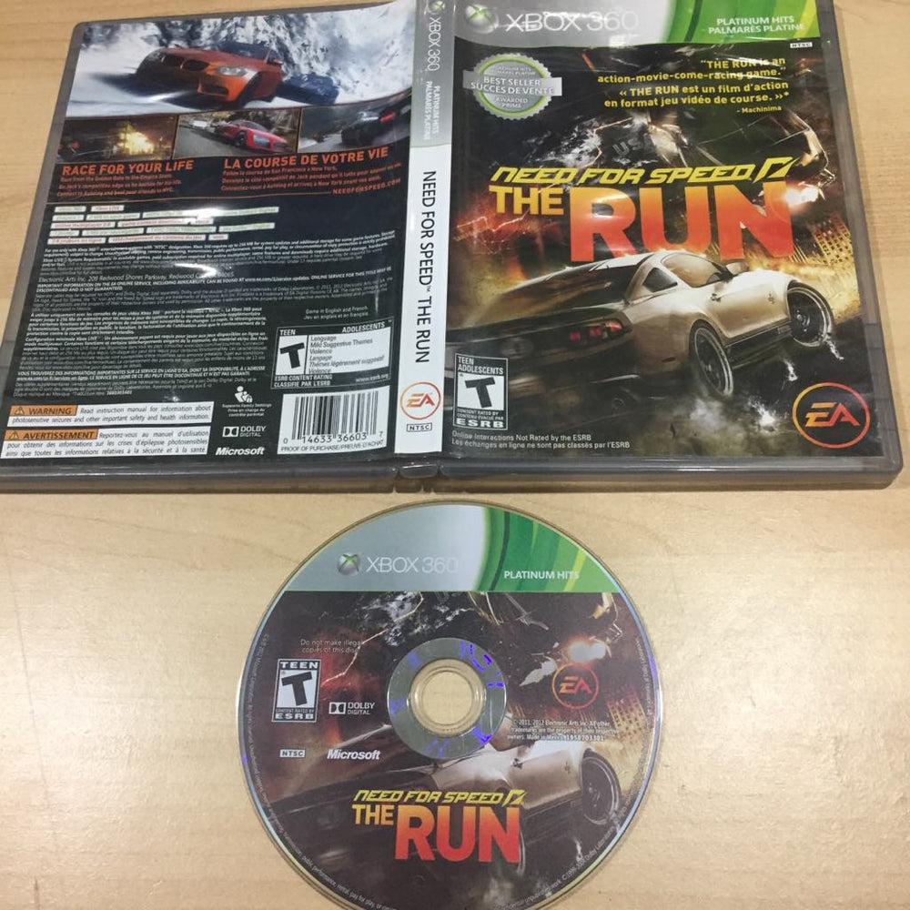 Need For Speed: The Run [Platinum Hits] Xbox 360