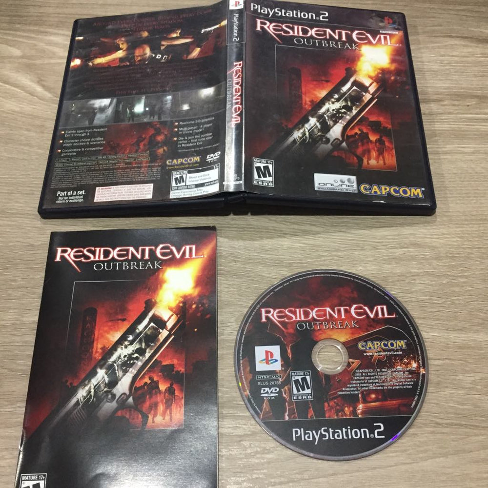 Resident outbreak Playstation 2