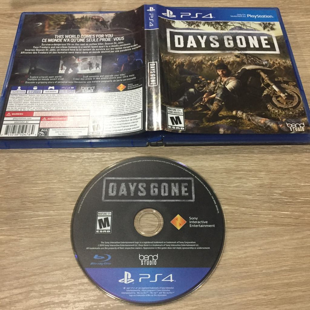 Days Gone Playstation 4