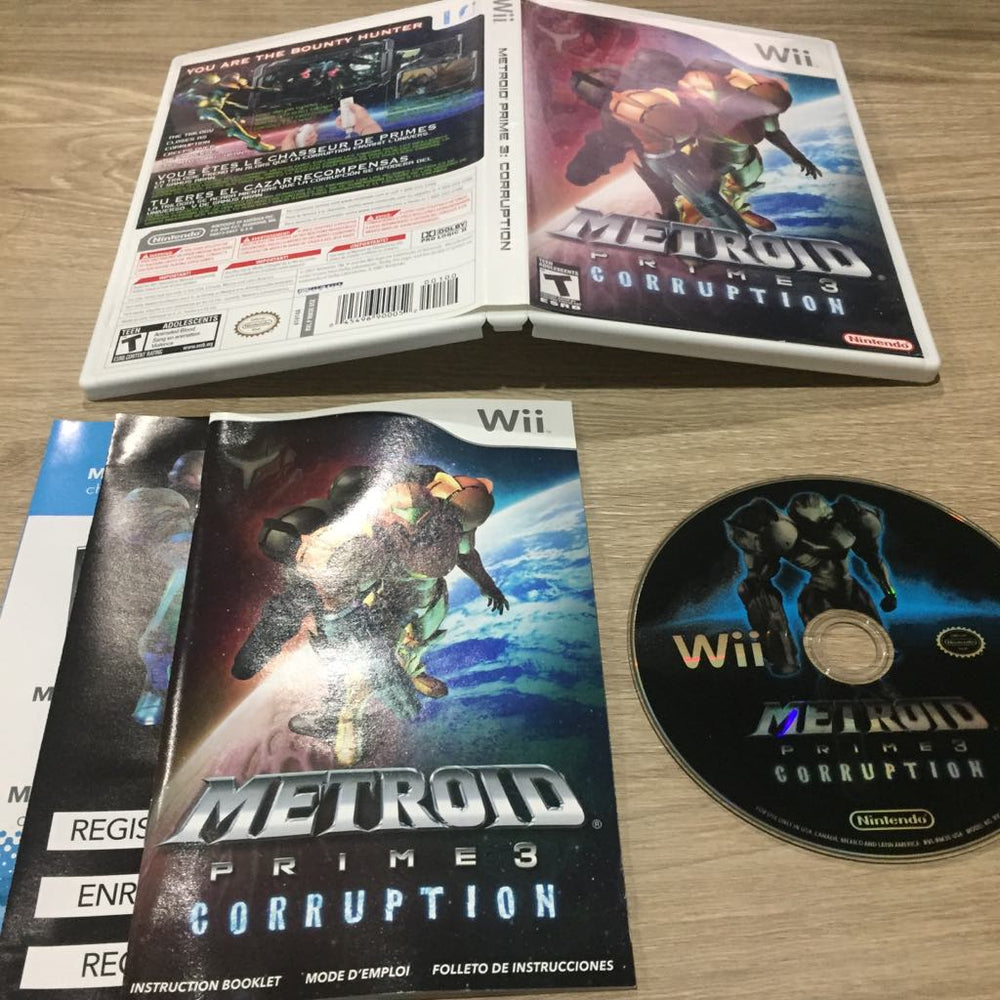 Metroid Prime 3 Corruption Wii