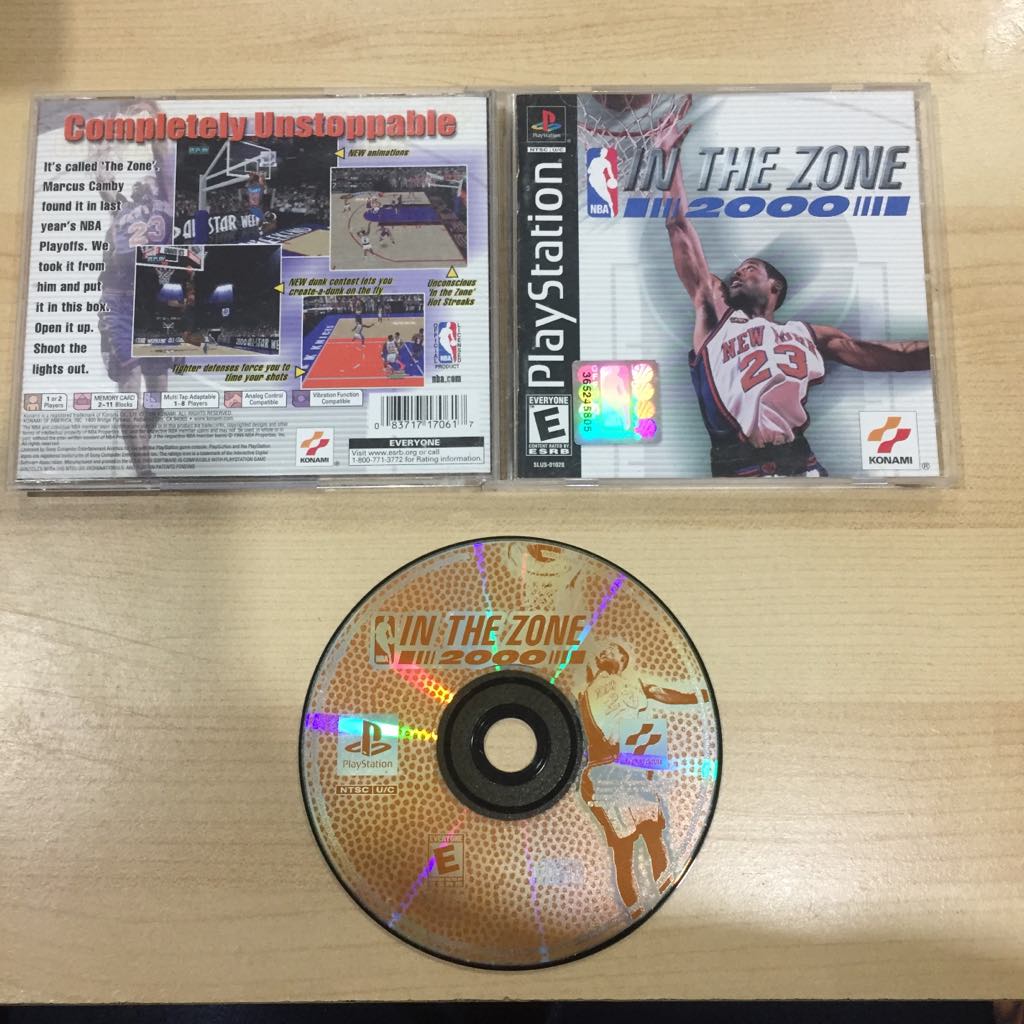 NBA In The Zone 2000 Playstation