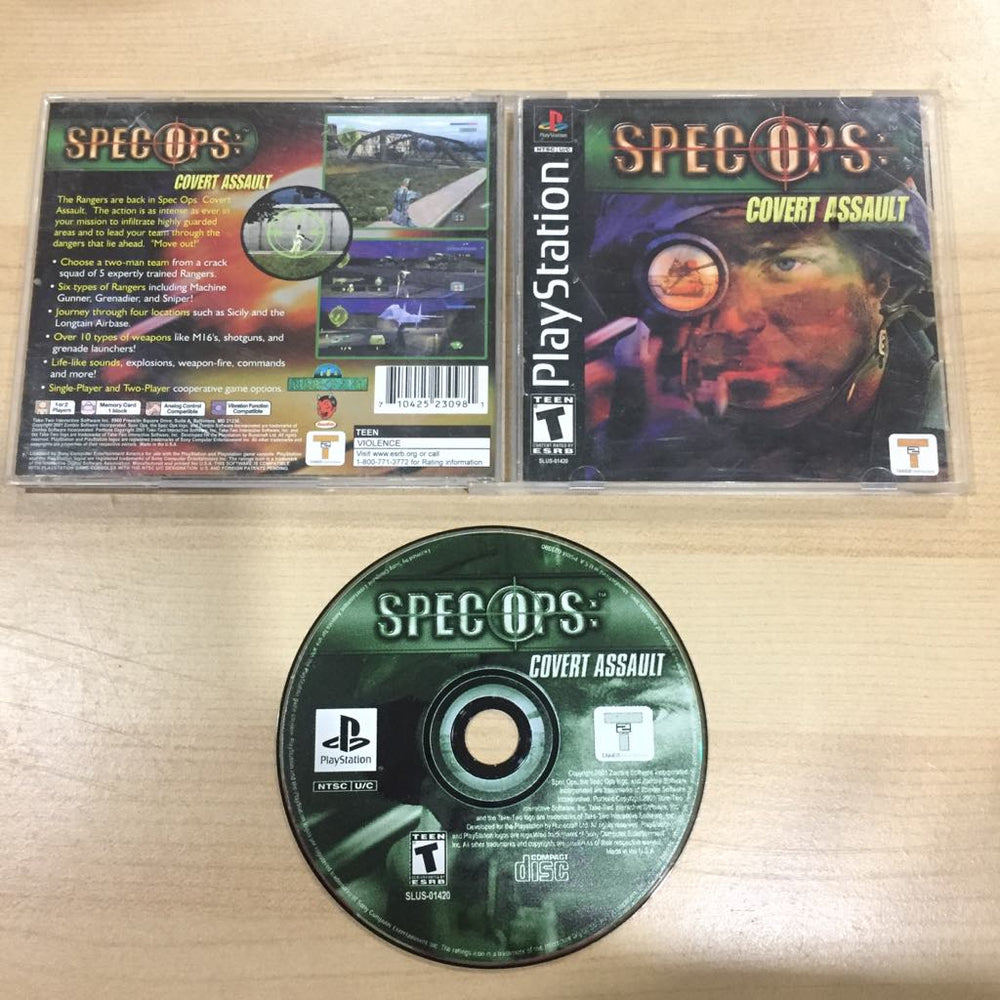 Spec Ops Covert Assault Playstation