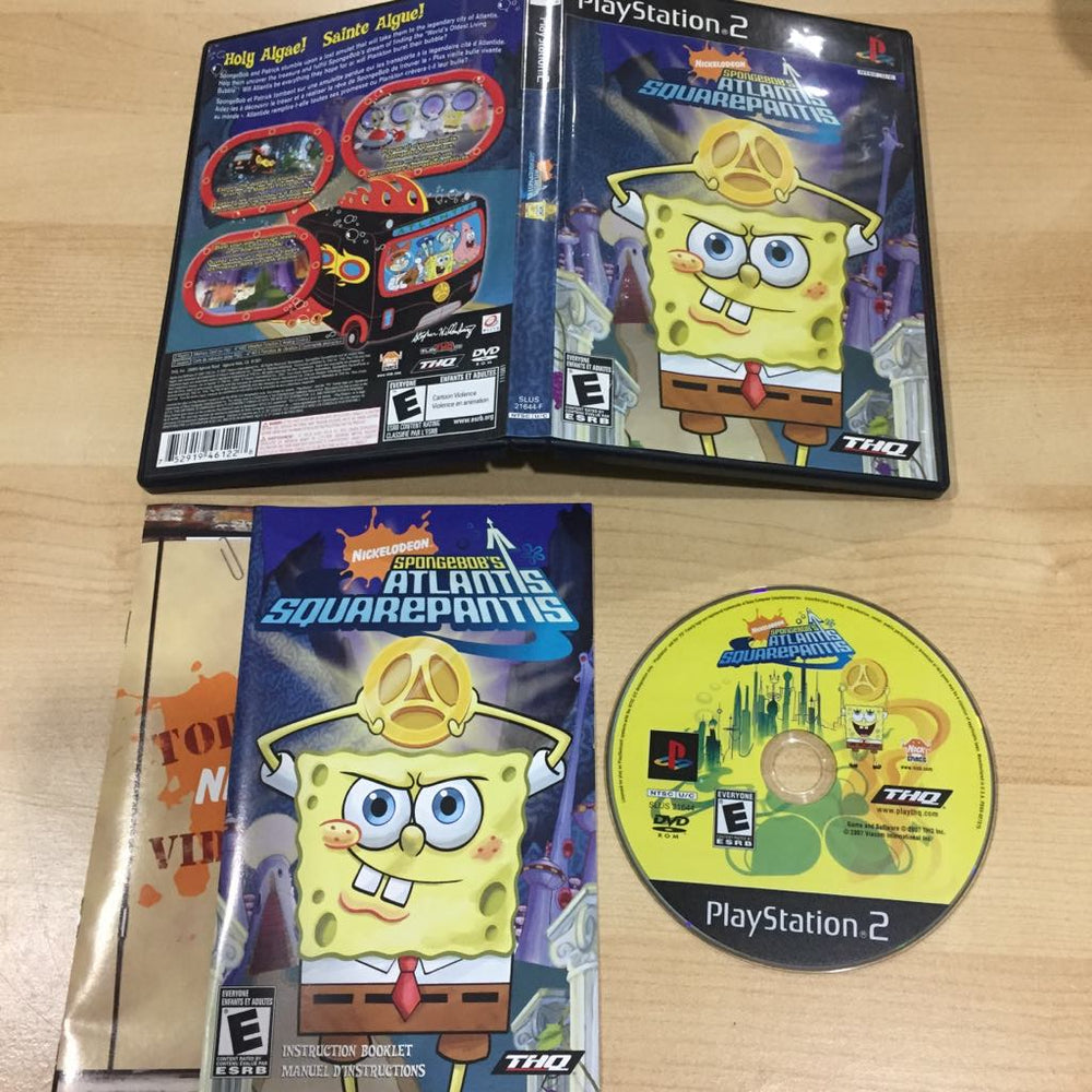 SpongeBob's Atlantis SquarePantis Playstation 2