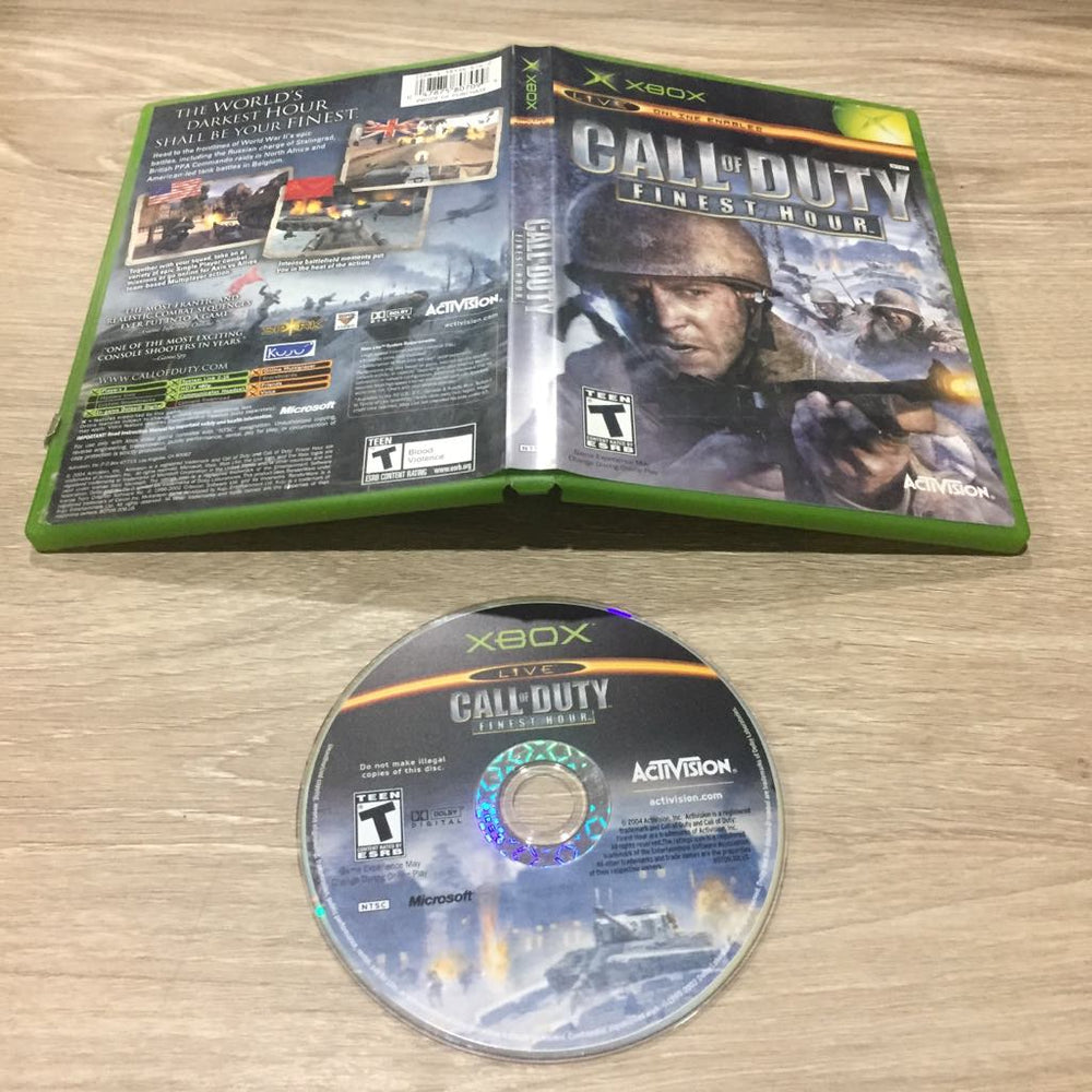 Call Of Duty Finest Hour Xbox