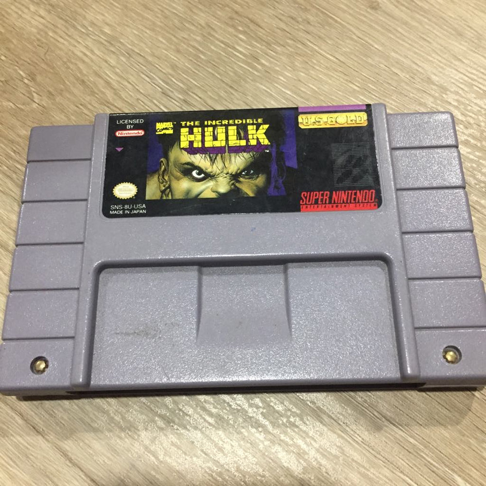 The Incredible Hulk Super Nintendo