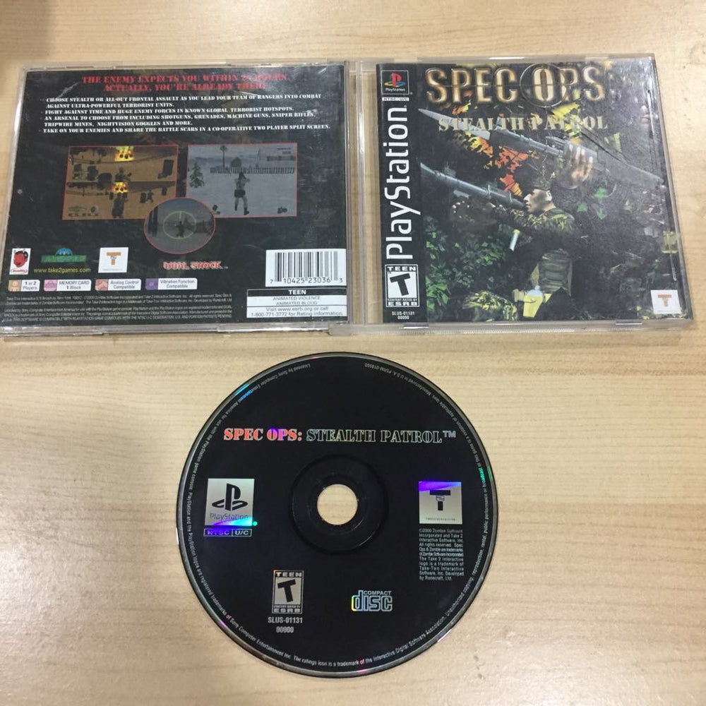 Spec Ops Stealth Patrol Playstation