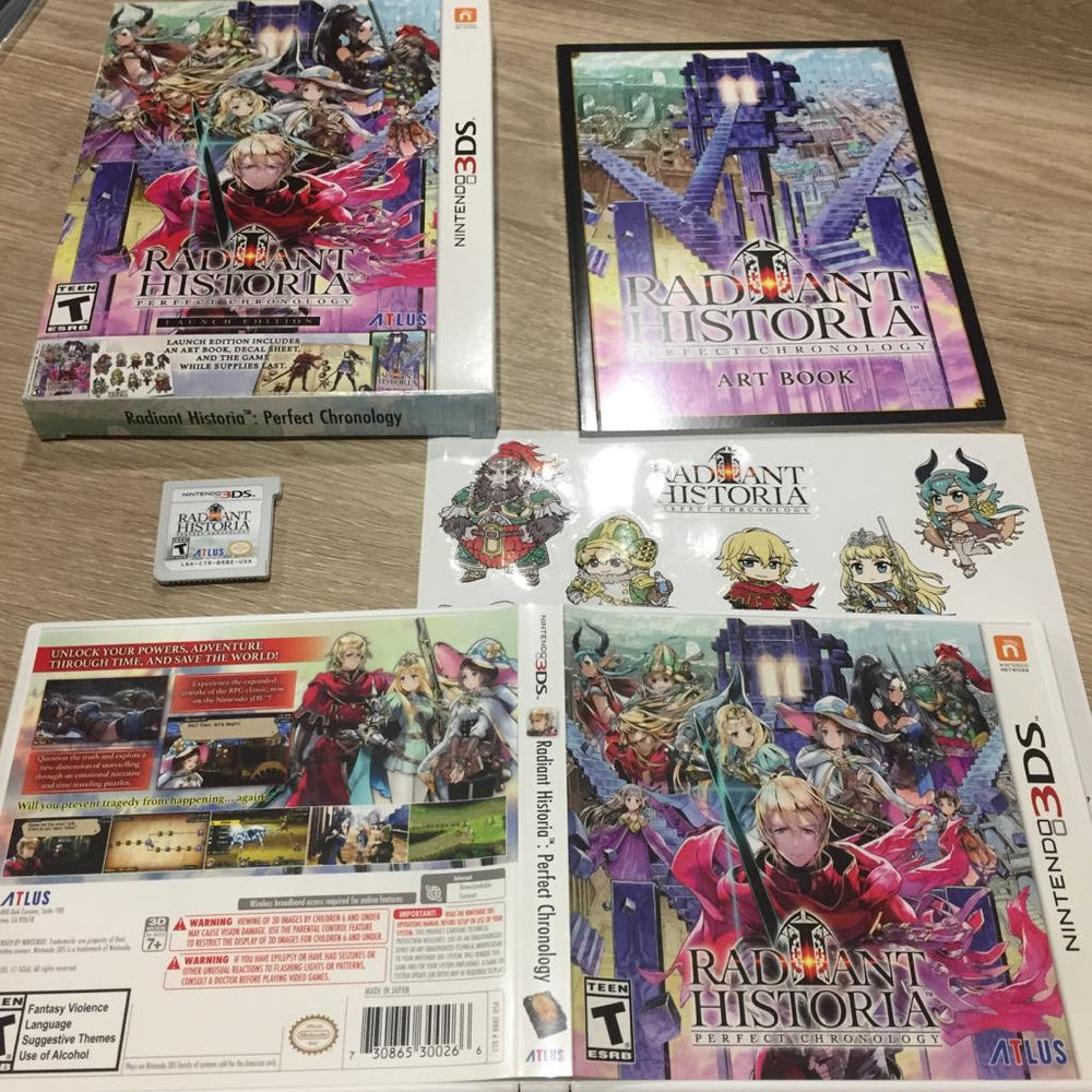 Radiant Historia Perfect Chronology [Launch Edition] Nintendo 3DS