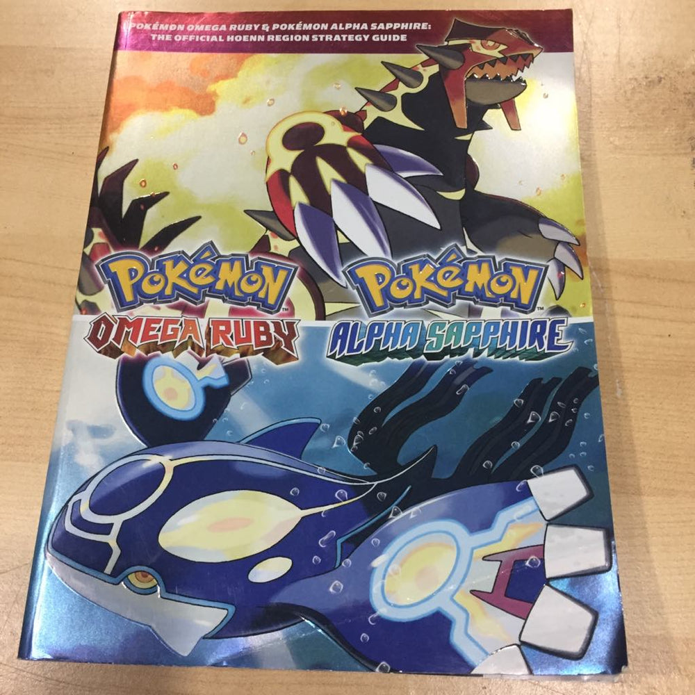 Pokemon Omega Ruby & Alpha Sapphire Official Guide Strategy Guide