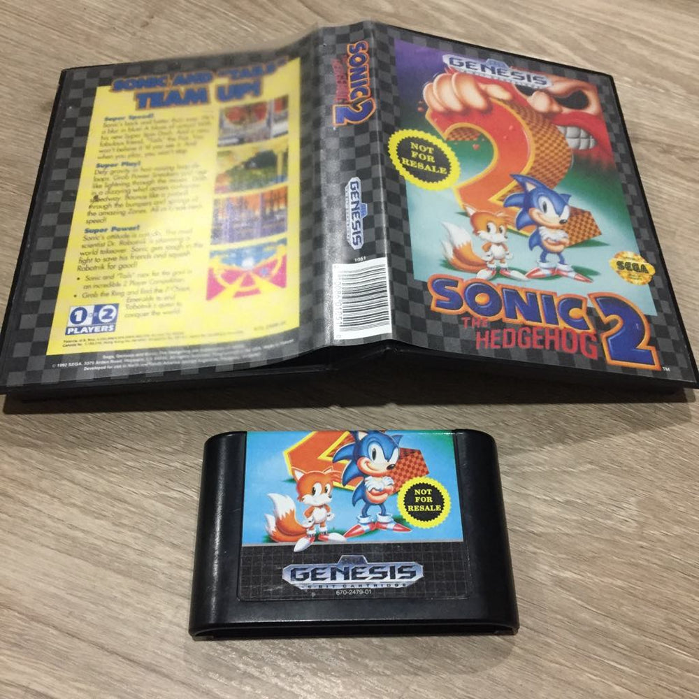 Sonic The Hedgehog 2 Sega Genesis