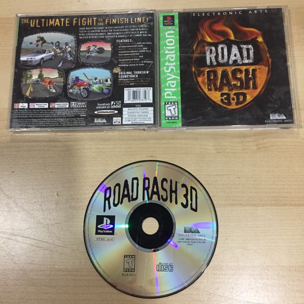 Road Rash 3D [Greatest Hits] Playstation