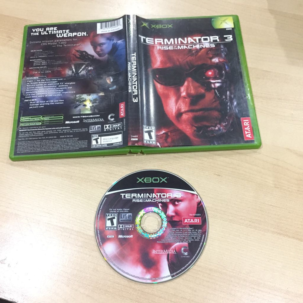 Terminator 3 Rise Of The Machines Xbox