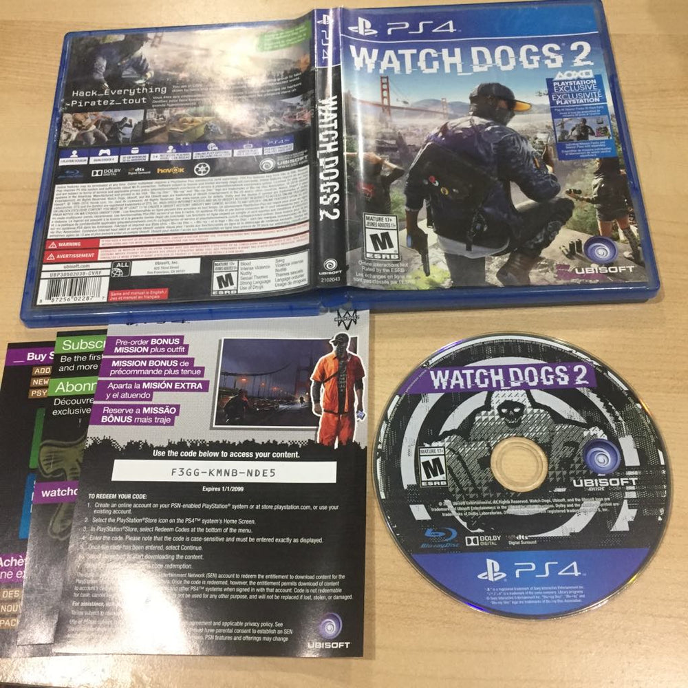 Watch Dogs 2 Playstation 4