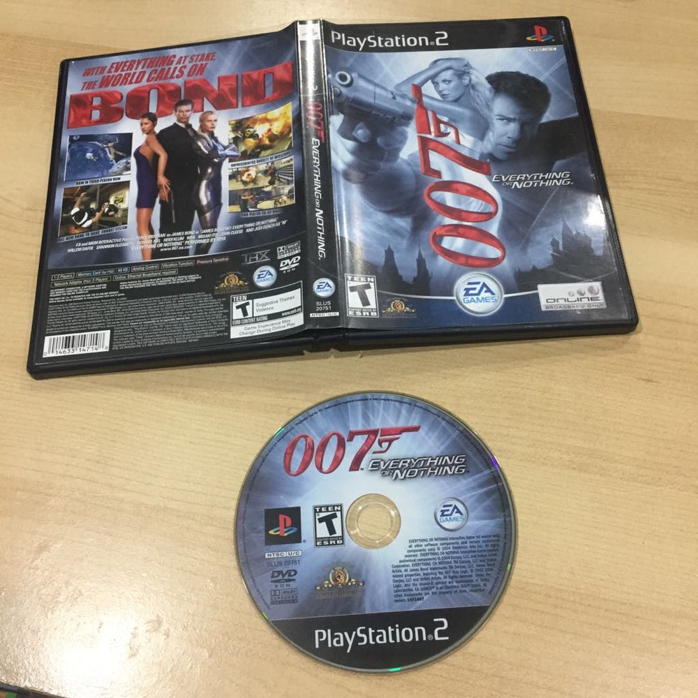 007 Everything Or Nothing Playstation 2