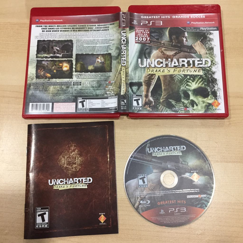 Uncharted Drake's Fortune [Greatest Hits] Playstation 3