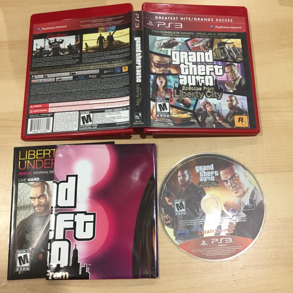 Grand Theft Auto: Episodes From Liberty City [Greatest Hits] Playstation 3